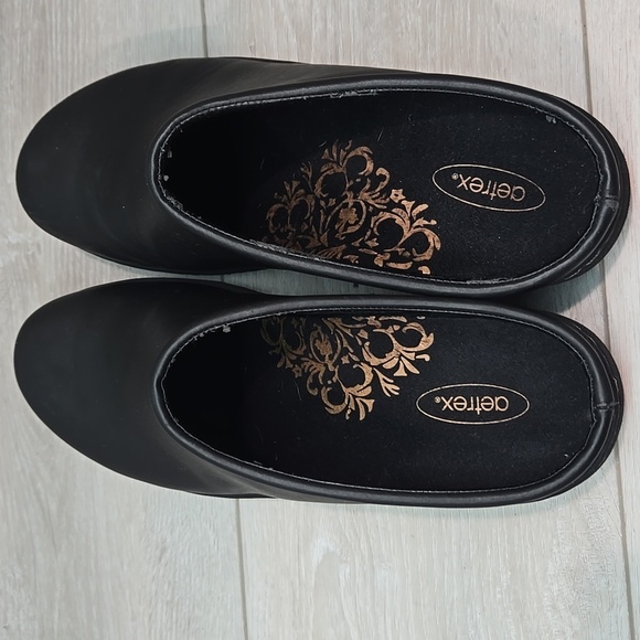 Aetrex Women's Leather Mary Jane Slip-On Clogs Mule Slip Resistant Shoes 10.5-11 - Picture 4 of 14